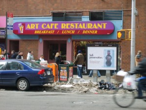 Restaurant around the corner from our hotel