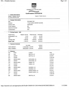2007 06 16 7-Day NCL Star Alaska Info Sawyer Glacier Cruise Itinerary & Cost