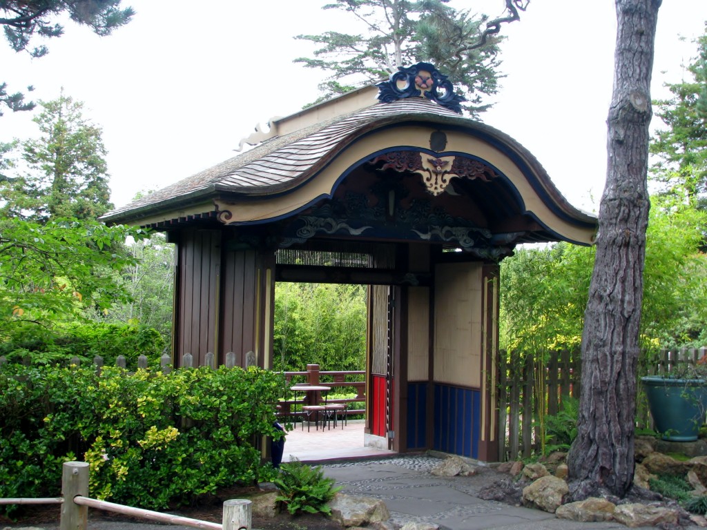 2013 09 12 SF Garden Gate Park Japanese Tea Garden Entrance Inside