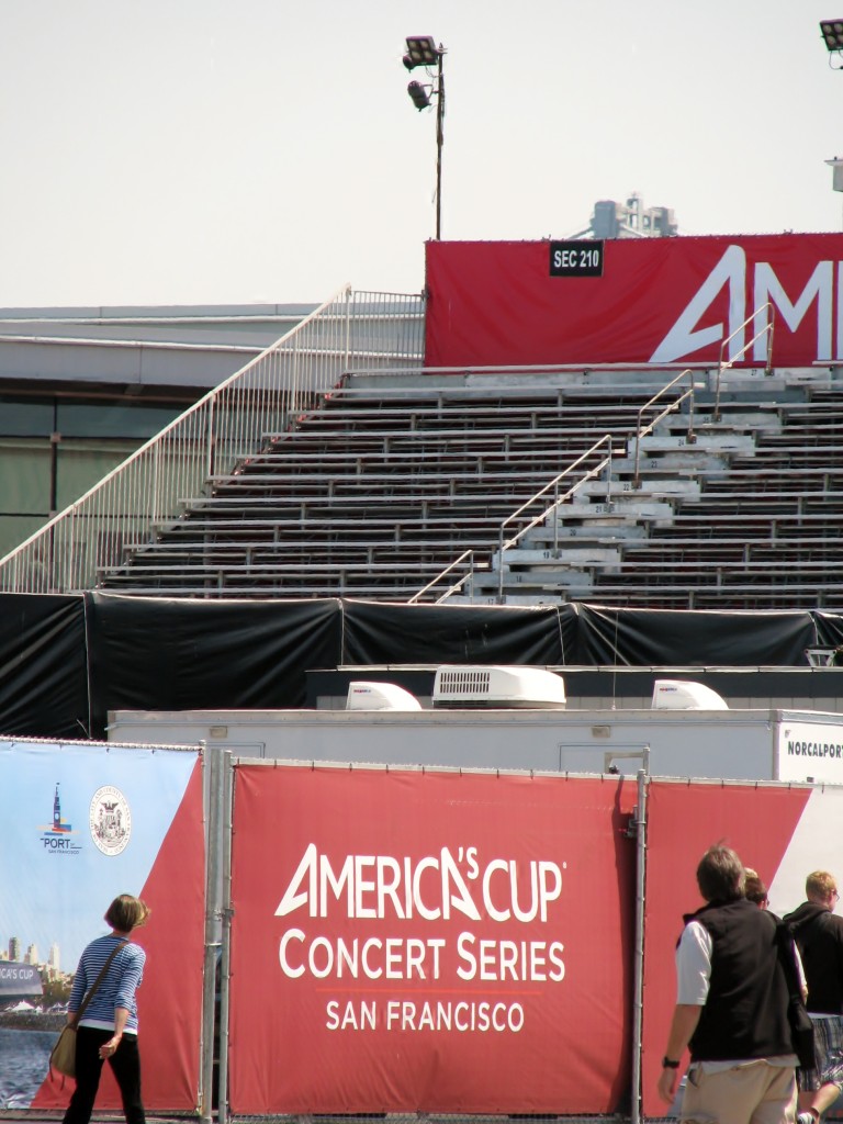 2013 09 10 SF  America's Cup Concert Area