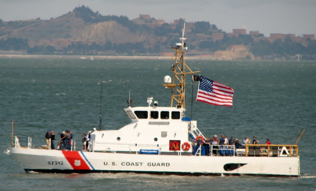 2013 09 10 SF Boats in BayUS oast Guard Ship