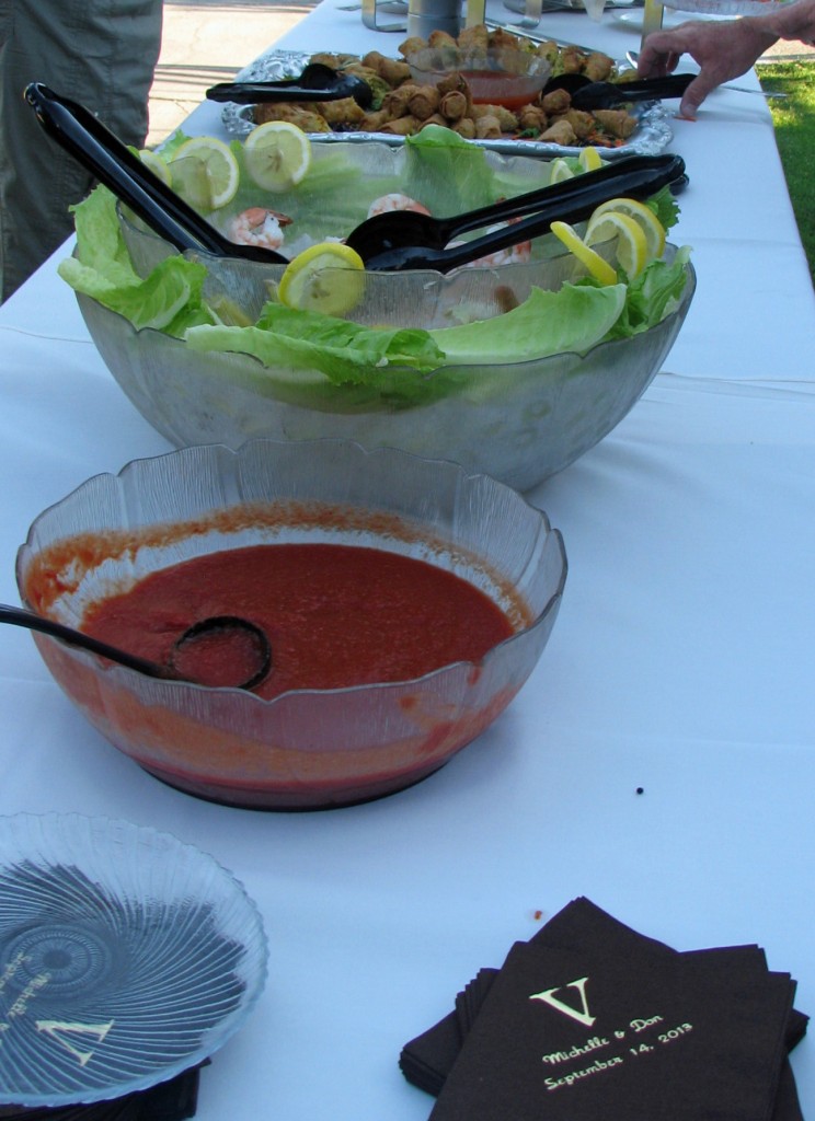 2013 09 14 Haisting Veltum Wedding Reception Food