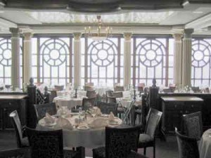 2007 06 16 NCL Star Alaska Ship Interior The Versailles Restaurant Aft Windows