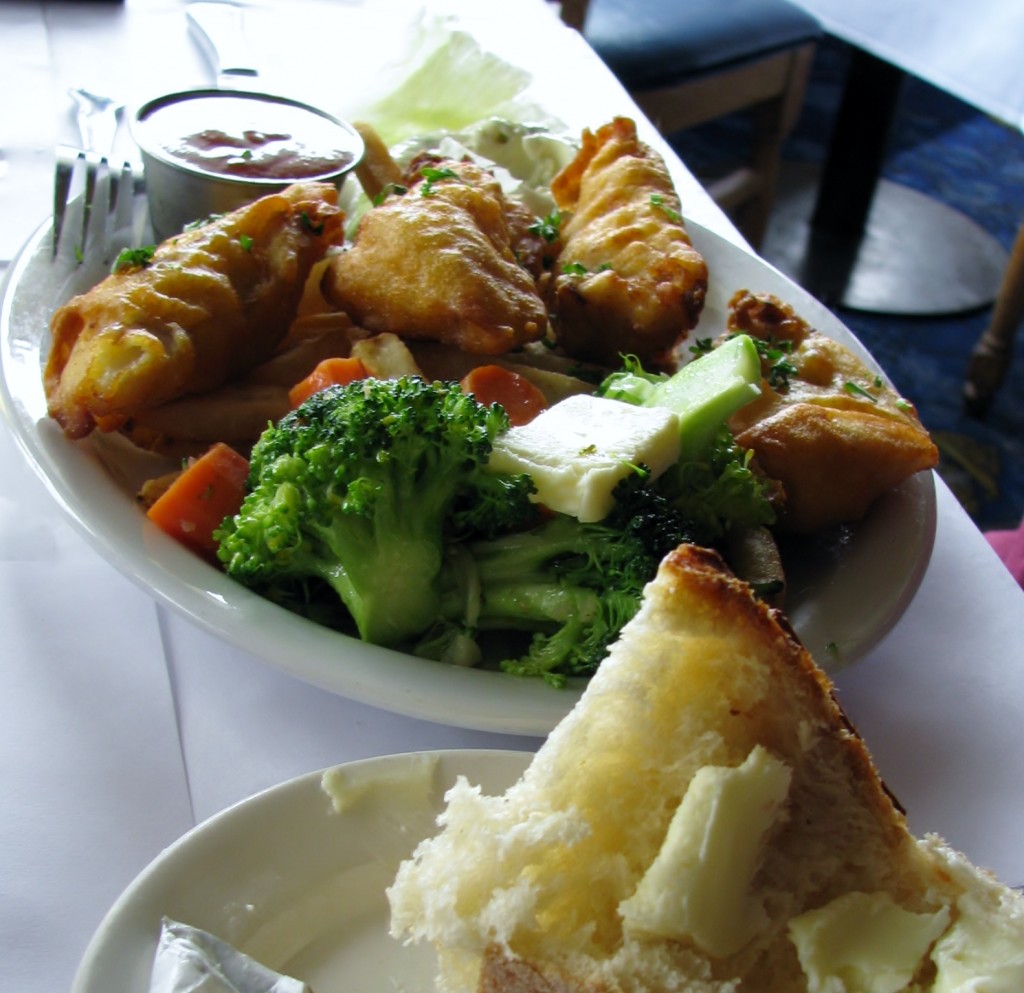 2013 09 11 SF Fishermen's Grotto Lunch Fish & Chips (2)