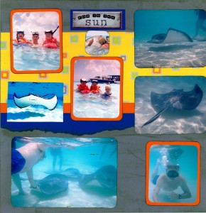 2003 06 04 Carnival Triumph Cruise Kerrick-Rotchford Cayman Islands Sting Ray City (2)