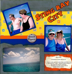 2003 06 04 Carnival Triumph Cruise Kerrick-Rotchford Grand Cayman Islands Sting Ray City (1)