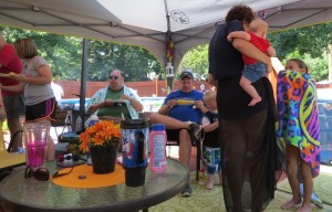 2014 07 04 4th Pool Party Lunch Group