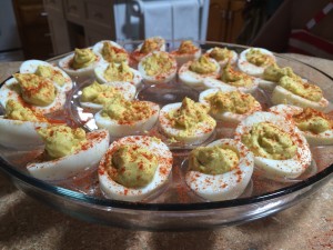 2014 07 04  Pool Party Lunch Deviled Eggs