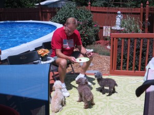 2014 07 04 4th Pool Party Steve Dogs (2)