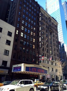 2015 11 25 New York Time Square Late Show with Stephen Colbert Ed Sullivan Theatre
