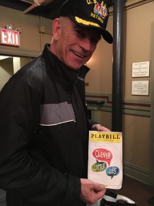 2015 11 28 New York Clever Little Lies Playbill signed (2)