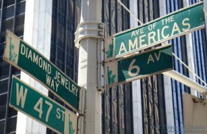 2015 12 11 New York Diamond District Sign