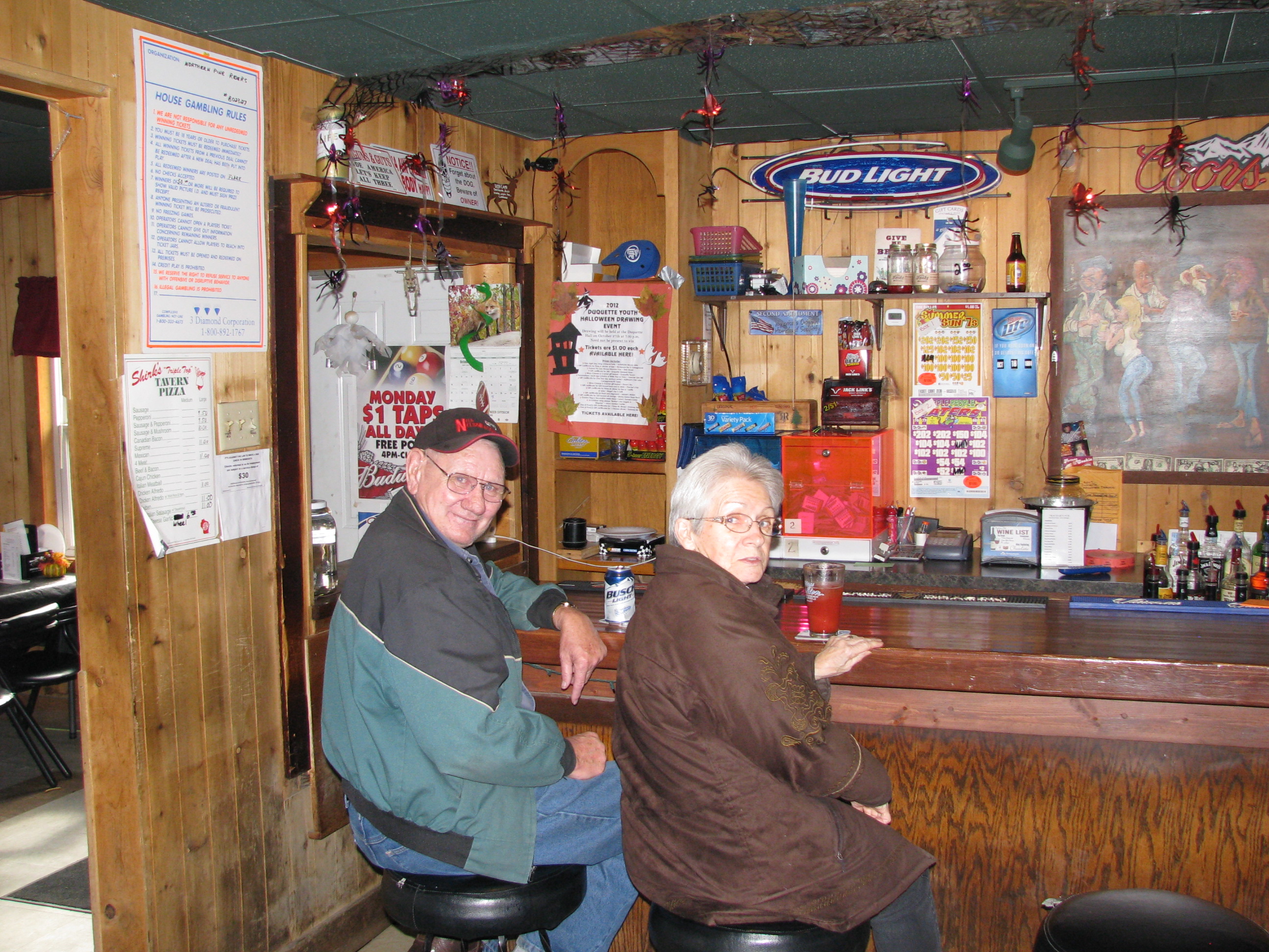 2012 10 19 Kerrick MN Prachar’s Pub Customers Nana's Backyard Thoughts